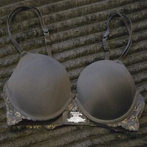 Elegant Black Lace Bra